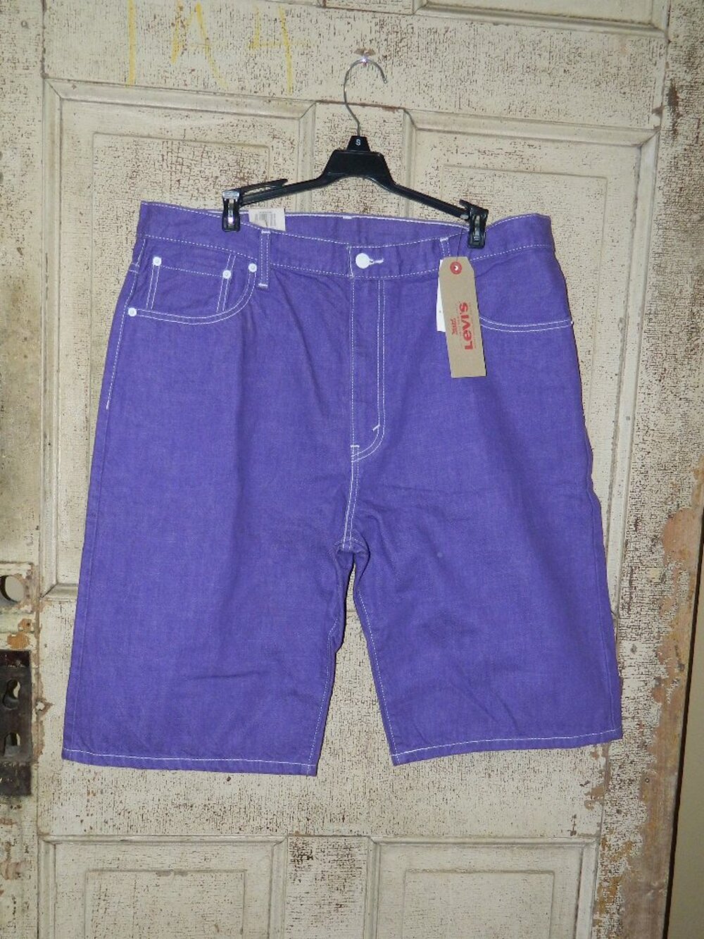 Levi's 569 Purple Jean Shorts Size 36 (S-14)